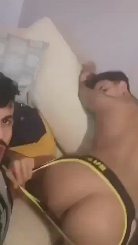 gay anal ass big ass ass spread ass eating rimjob rimming bareback hardcore clip