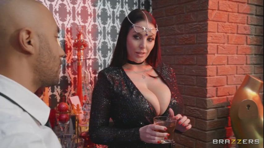 Angela White cosplay jiggle