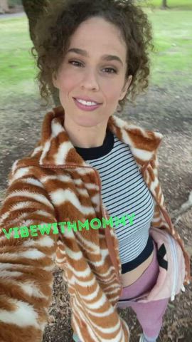 clothed curly hair german homemade jewish manyvids onlyfans outdoor smile clip
