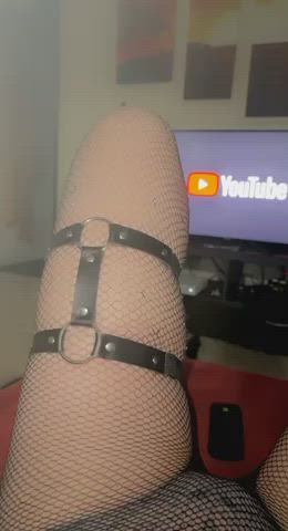 Fishnet Innies Pussy Pussy Lips clip