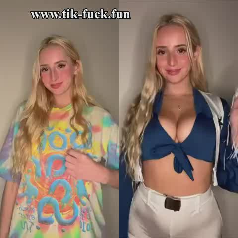 amateur big tits boobs cute pussy sex solo teen tiktok tits clip