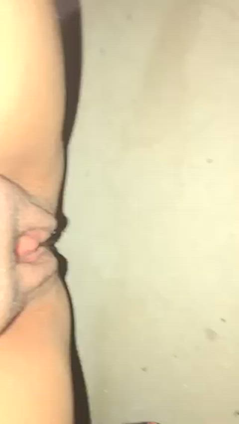 Peeing off balcony to shower submissive sluts