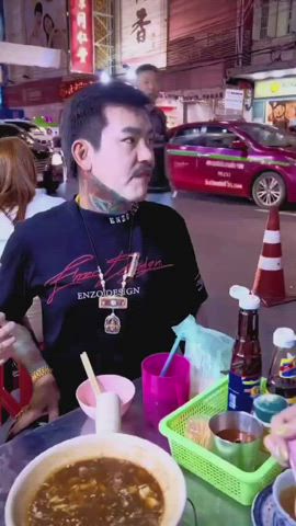 asian boyfriend funny porn girlfriend public real couple smacking tattoo thai clip