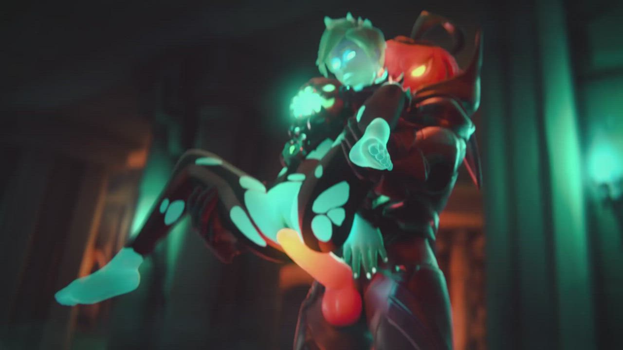 3D Animation Big Dick Creampie Overwatch Pussy Eating SFM clip