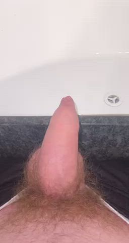 Pissing through my snout