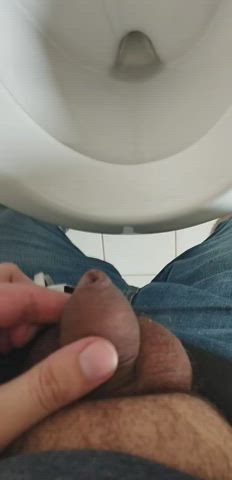 pee peeing piss precum uncut clip