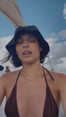 beach bikini dancing clip