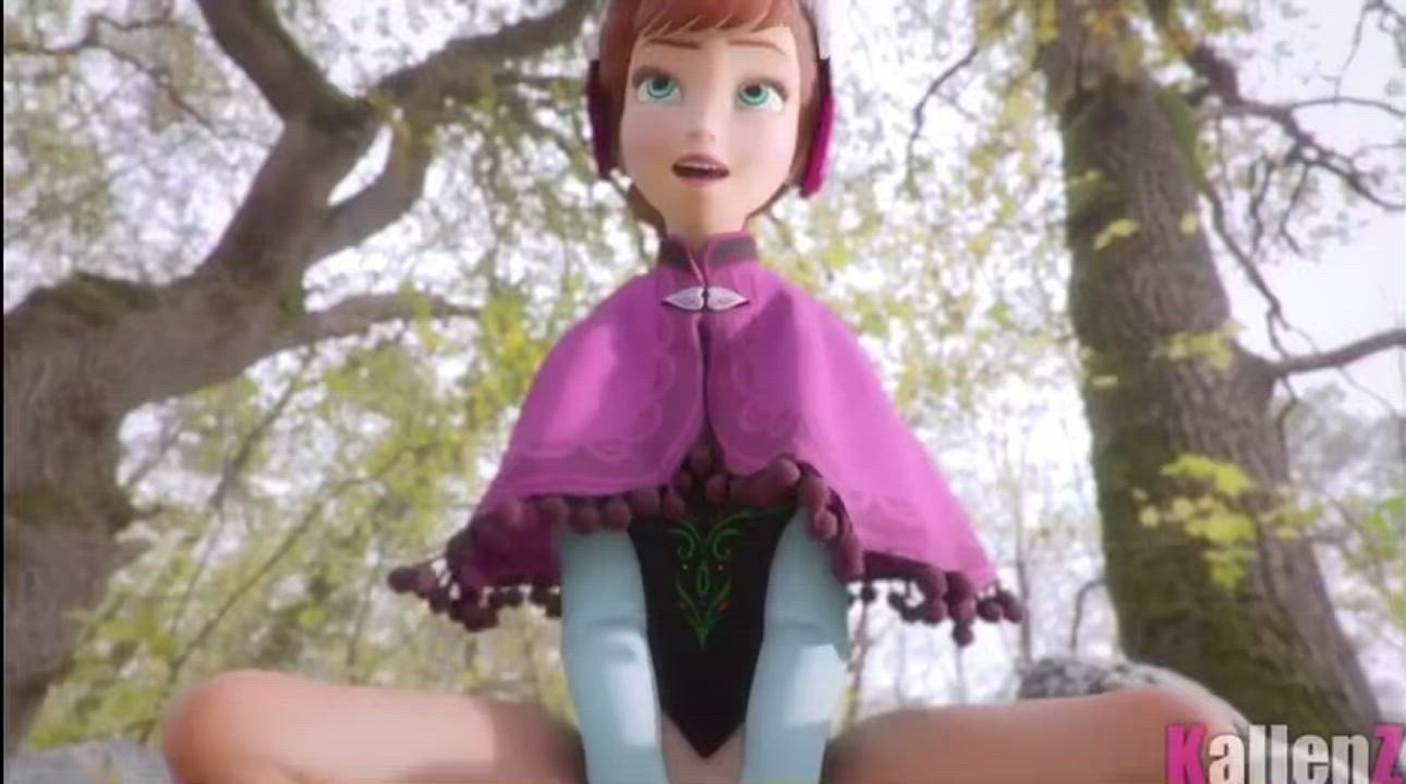Anna Loves riding her Prince Charming (KallenZ) [Frozen]