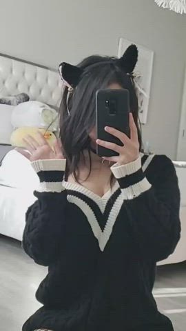 Cute Selfie Tease clip