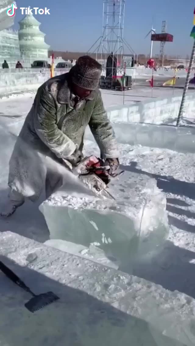 The palace made of ice