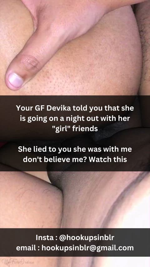 accidental creampie caption cheat cheating close up cuckold desi girlfriend humiliation