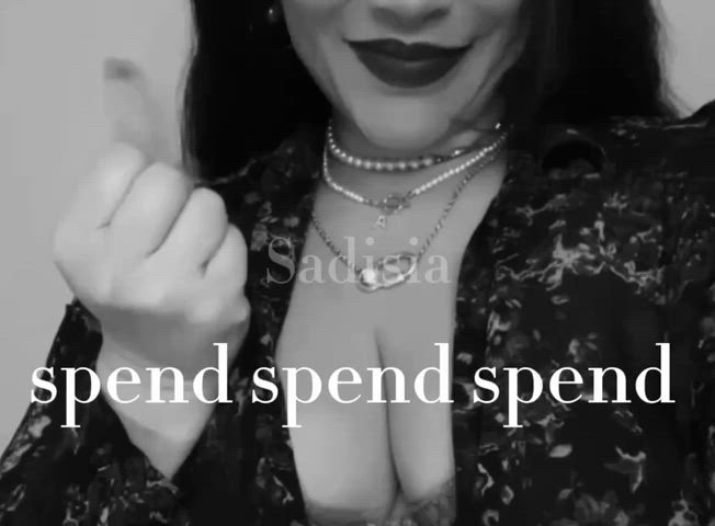 big tits domme femdom findom natural tits tits clip