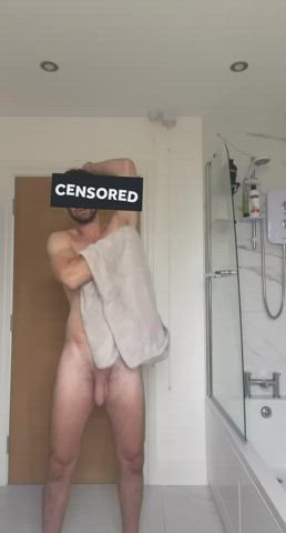 cock shower towel clip