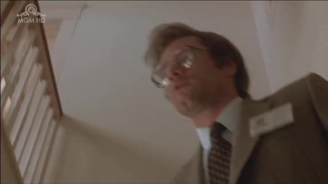 Charlie Spradling - Caged Fear (1991) - short skirt (incl upskirt shot) trying to