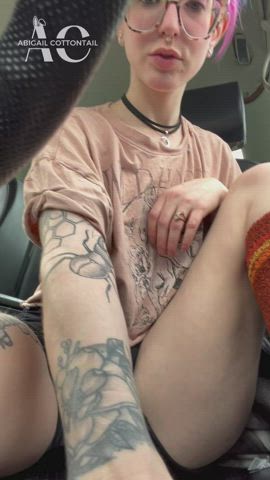 amateur car cute homemade masturbating onlyfans public pussy solo clip