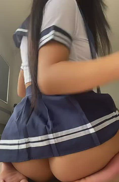 Asian Ass Schoolgirl clip