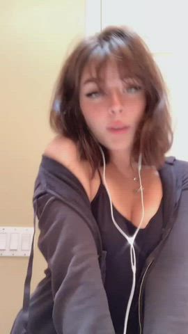 cute dancing nipples pretty tiktok clip