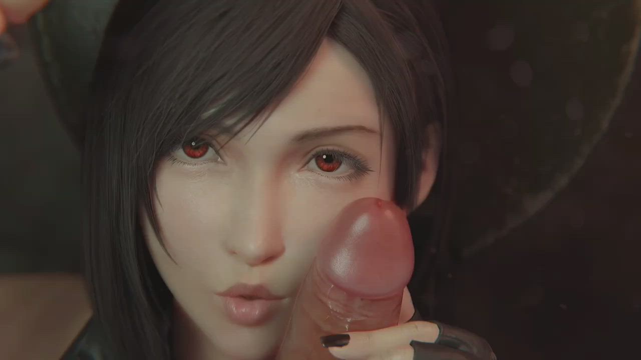 Final Fantasy Tifa Lockhart Experience the Ultimate in Oral Pleasure - BulgingSenpai