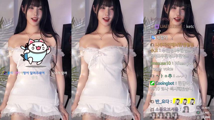 asian big tits dancing korean clip