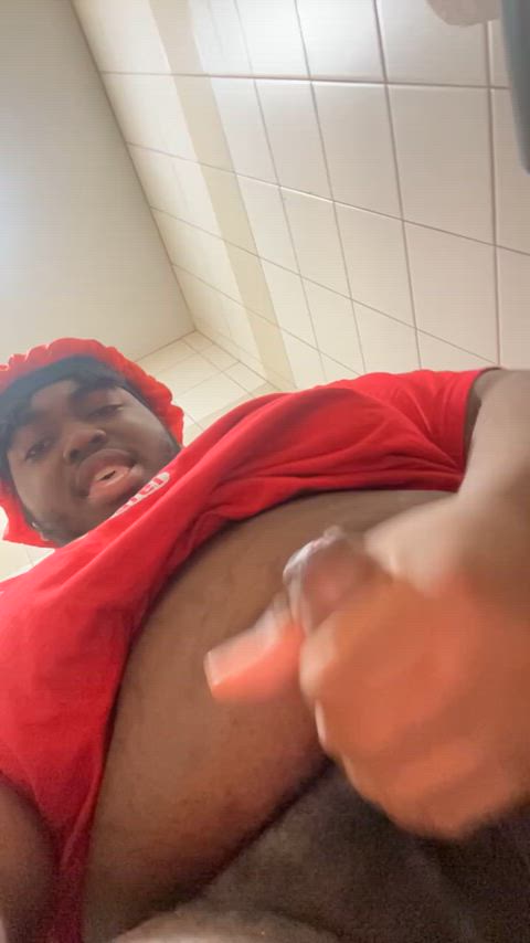 chubby cumshot solo clip
