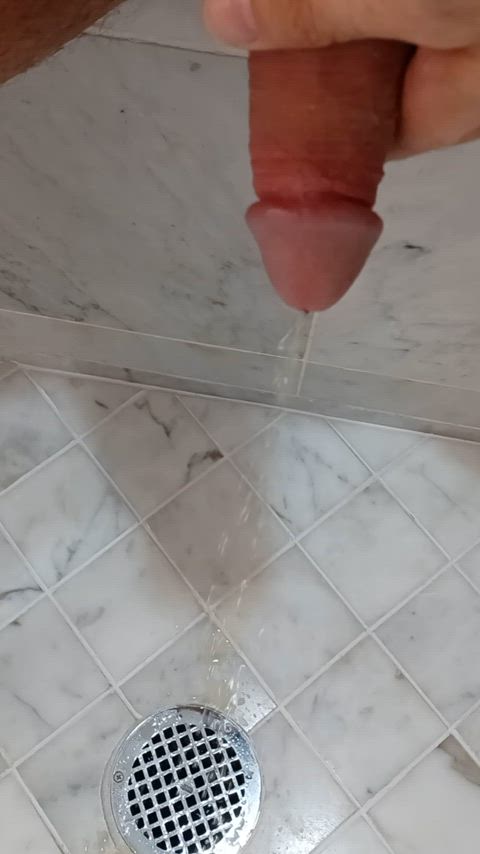 cock fetish male masturbation pee peeing penis clip