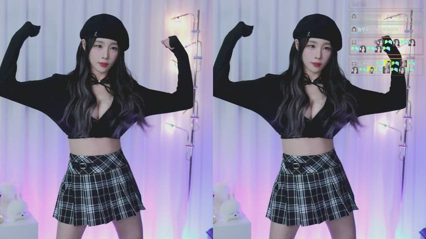 asian big tits dancing korean clip