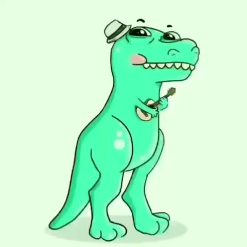 Se um tiranossauro tocasse um instrumento, óbvio que seria o cavaquinho né :v Conheçam