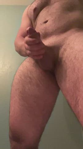 Does a big guy who loves to cum entice you?