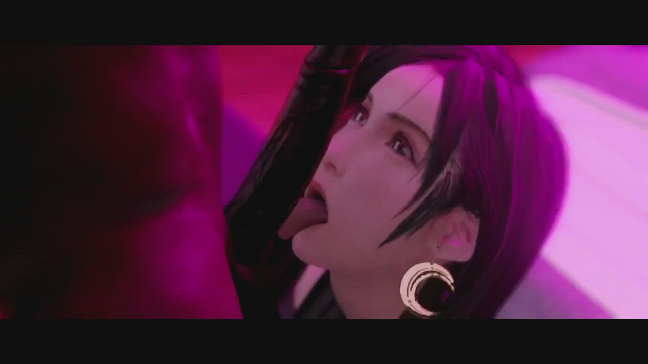 Cloud watch Tifa Oral interracial (Opiumud) [Final Fantasy]