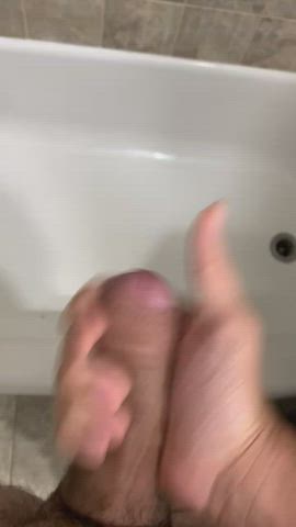 big dick cock cum cumshot jerk off masturbating penis clip