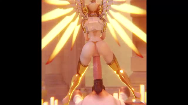 Goddess Mercy riding horse Full Animation 1080p