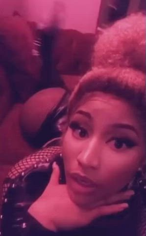 Big Ass Big Tits Celebrity Ebony Fishnet Latex Leather Nicki Minaj clip