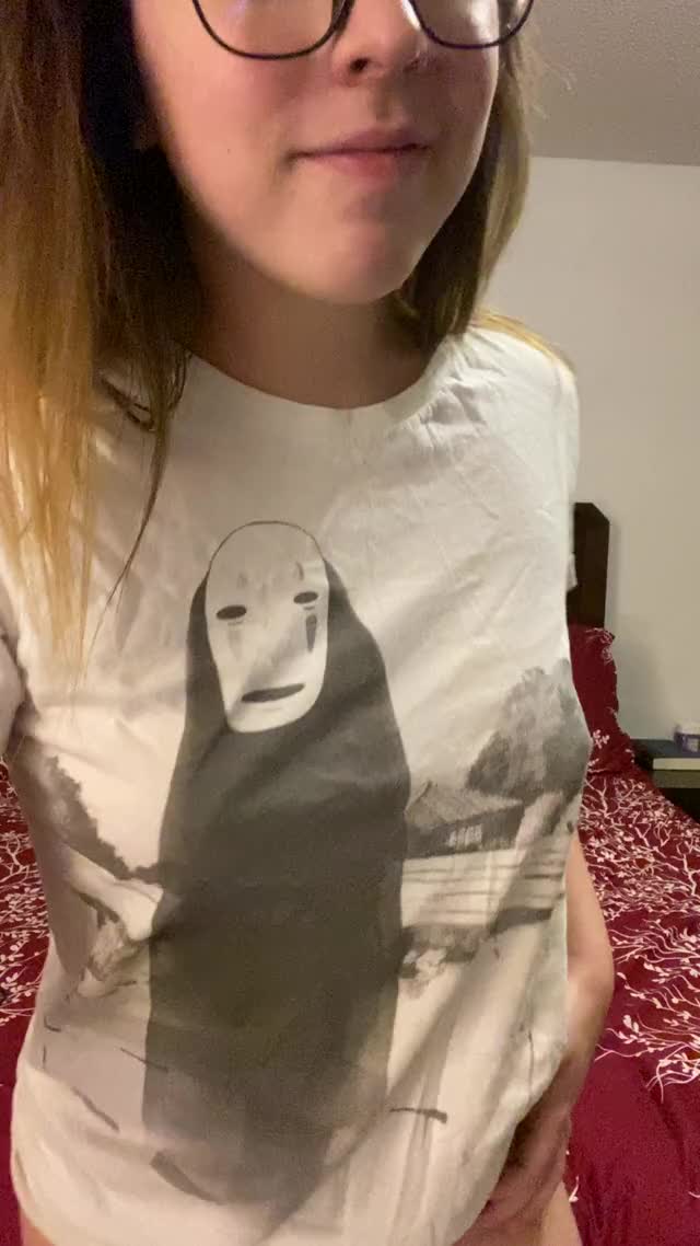 My [F]avorite studio ghibli shirt!.... but I will take it off for you