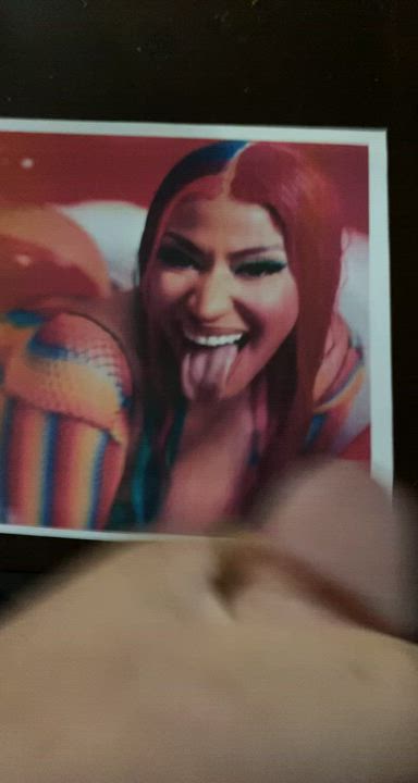 Big Ass Cumshot Long Tongue Nicki Minaj clip
