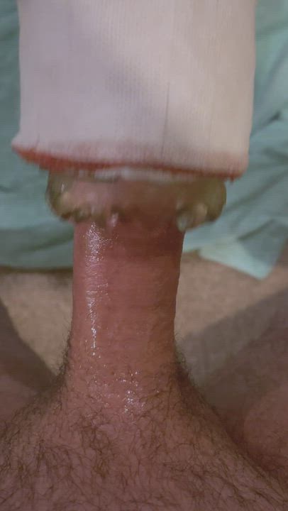 amateur cock milking cum fleshlight fuck machine homemade male masturbation sex machine