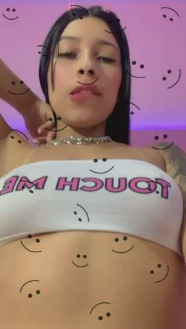 Big Tits Latina Lips Nipples Piercing Teen Tits Topless White Girl clip