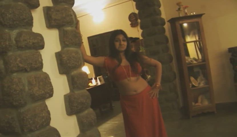 indian saree seduction clip
