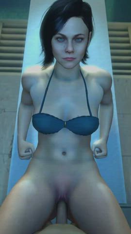 3d animation bikini missionary nsfw pov pool rule34 sfm clip