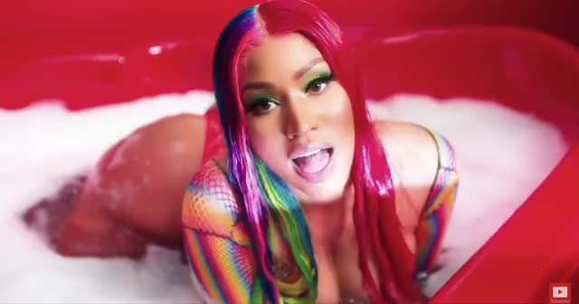 Every part Nicki is in of the Trollz music video.