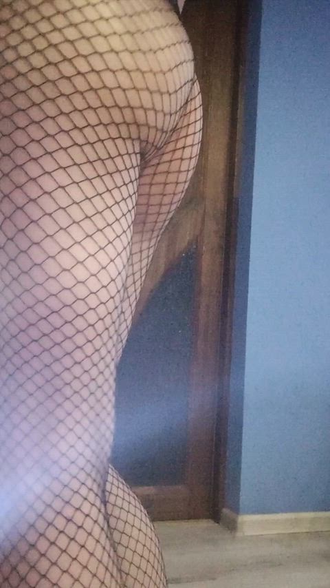 ass ass spread asshole big ass buttplug femboy fishnet sissy trans clip