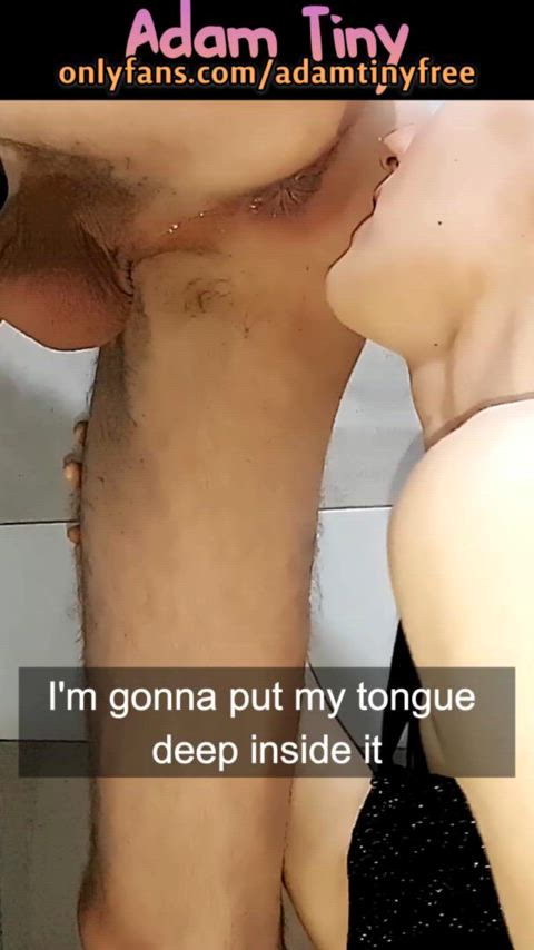 amateur asslicking dirty talk homemade milf nsfw onlyfans rimjob rimming talking