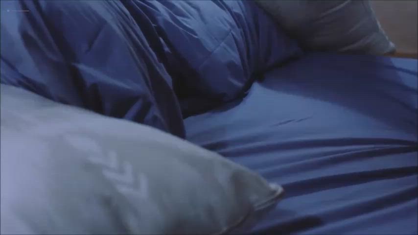 Bed Sex Brunette Celebrity Naked Natural Tits Nipple Orgasm clip