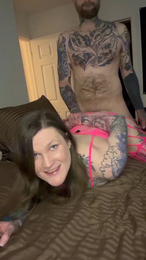 Husband plowing my pussy (full video on only fans @tallgirl1994)