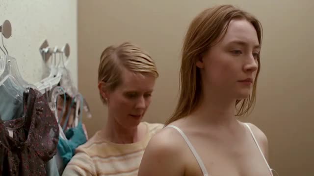 Saoirse Ronan in a Bra, from  "Stockholm, Pennsylvania"