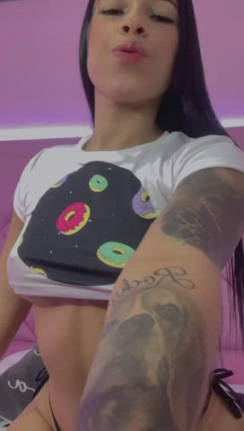 Anal Big Ass Kiss Latina Natural Tits Piercing Small Tits Tattoo clip