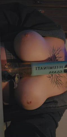 big tits goth natural tits clip