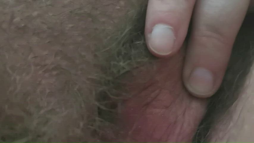 close up hairy pussy pov clip