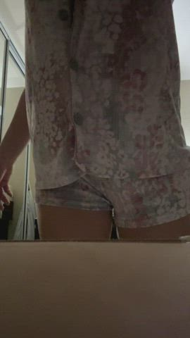 ass cute latina shorts strip striptease clip