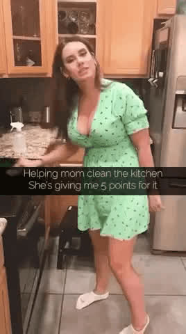 Earning points to fuck mommy