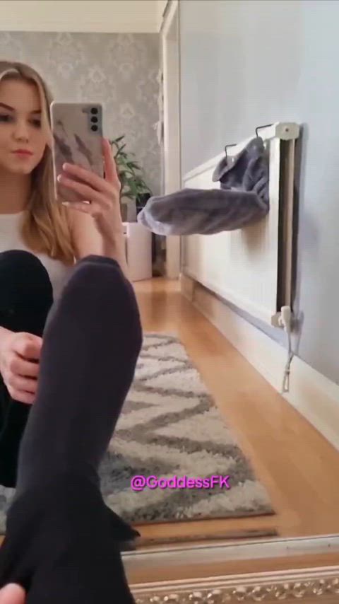 ankle socks babe british dirty feet feet feet fetish goddess socks soles tease clip